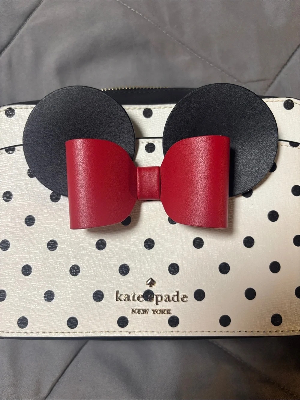 kate spade once red black